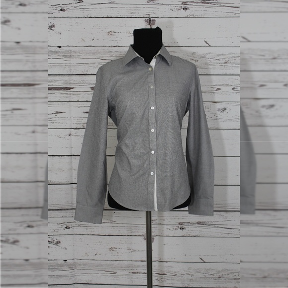 Tops - Talbots Petite Button Down Dress Shirt